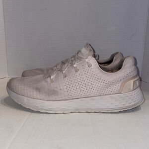 NOBULL Allday Ripstop Running Shoes - Beige/White - Mens Sz 11.5